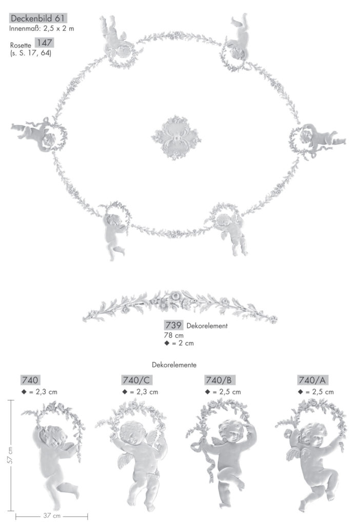 Wand und Deckenbilder - Stuck-Dekor Chaudot Kunst-Stuck Atelier