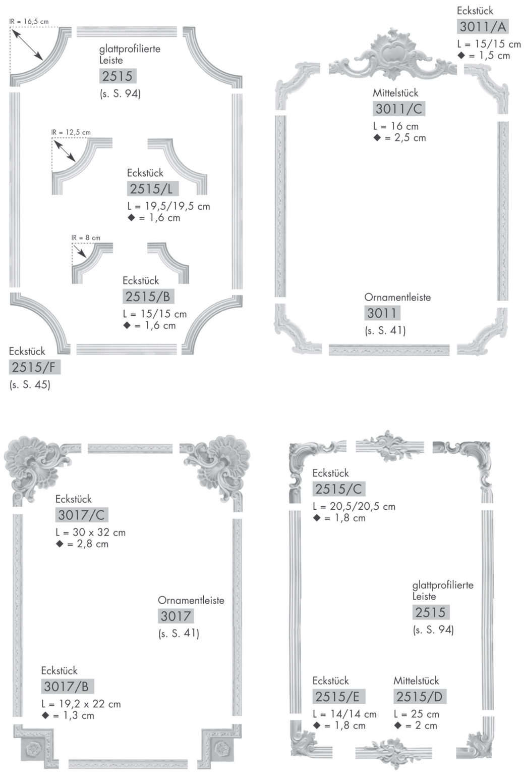 Wand und Deckenbilder - Stuck-Dekor Chaudot Kunst-Stuck Atelier